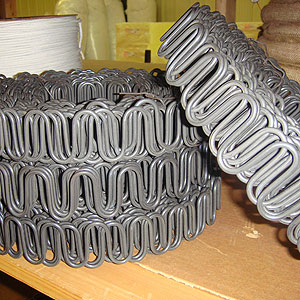 Genco Upholstery Supplies - ZIG-ZAG SEAT SPRINGS- 8 GA. (50' ROLL)